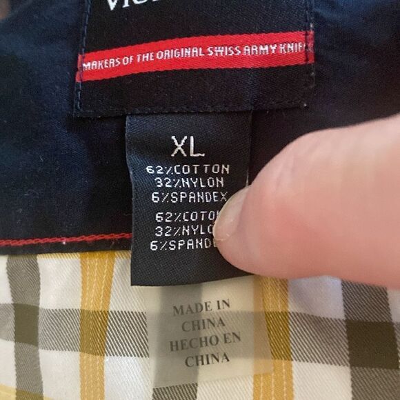 Victorinox XL Mens Shirt Special Edition Striped Tailored Fit - Picture 4 of 6